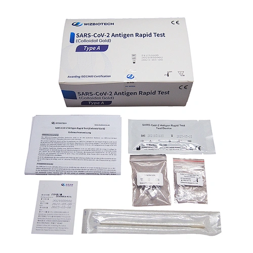 Covid-19 antigen rapid test kit nasal swab