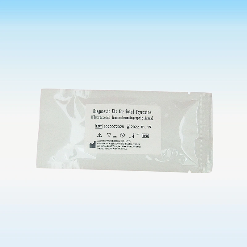 Diagnostic Total Thyroxine Test T4 Rapid Test Kits