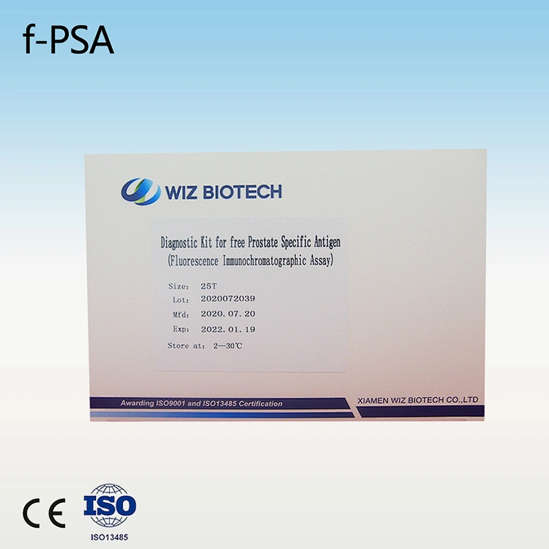 Diagnostic kit for Prostate Specific f-PSA  Antigen rapid test kit