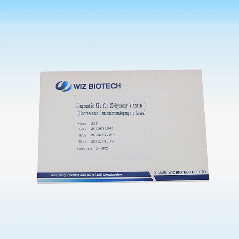 VD rapid test kit Vitamine D rapid test IVD test strips Uncut