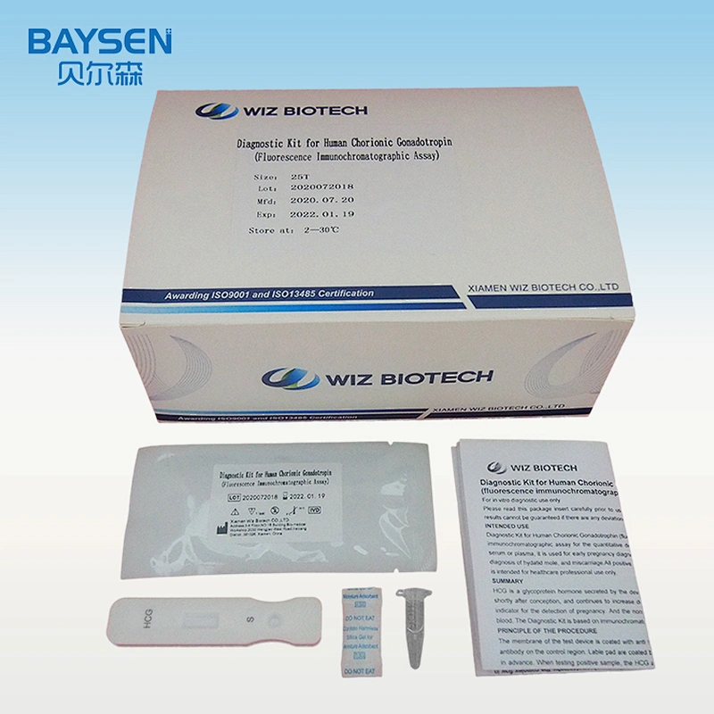 Good Quality Pregnancy test strips HCG rapid test kit uncut sheet