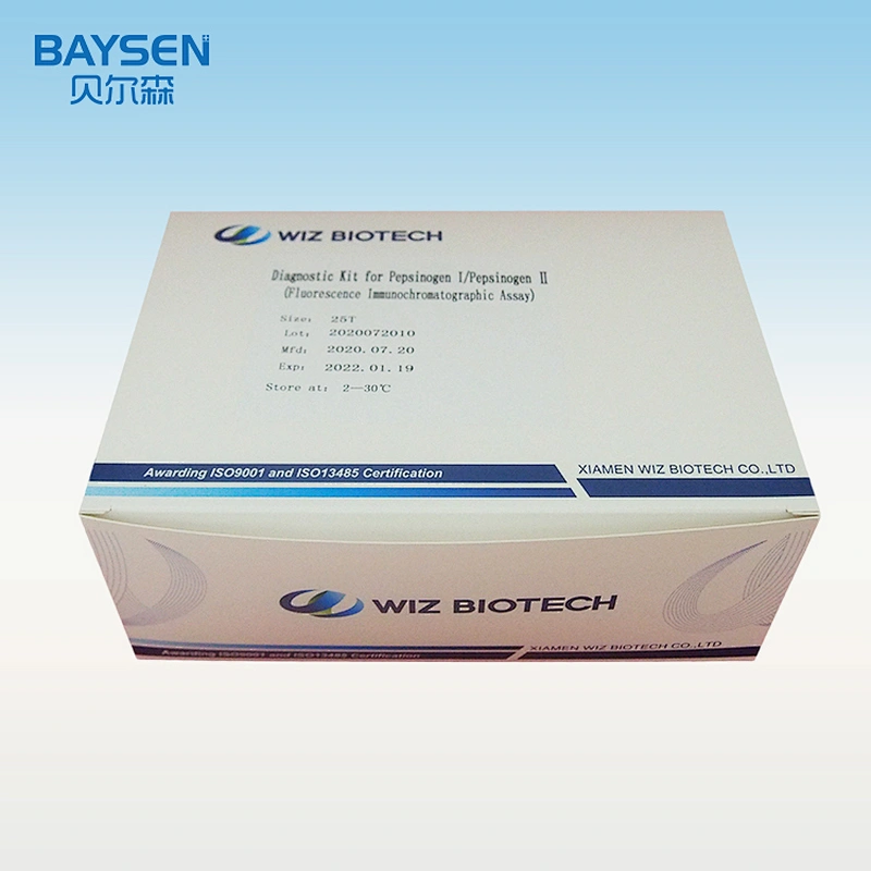 Professional use high accuracy pepsinogen i/pepsinogen ii rapid test quantitative kit PGI PGII