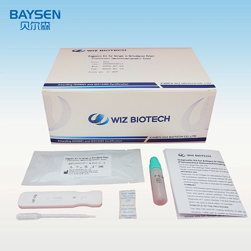 diagnostic kit for antigen to helicobacter pylori hp-ag hp antigen test