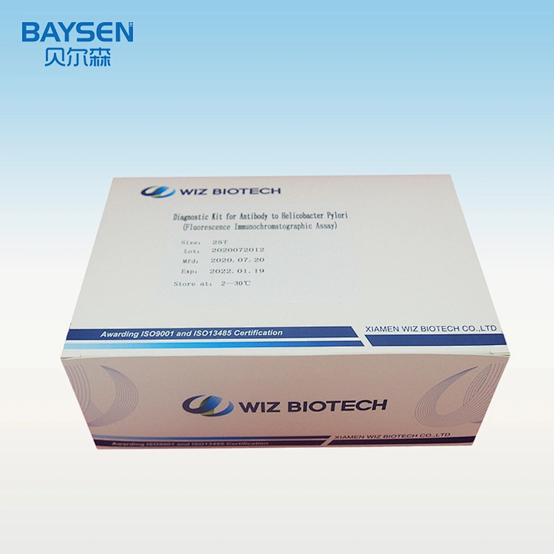diagnostic kit for antibody to helicobacter pylori hp-ab hp antibody test