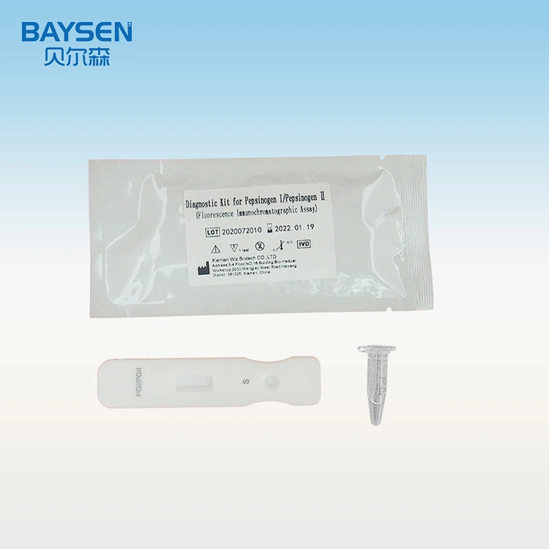 Professional use high accuracy pepsinogen i/pepsinogen ii rapid test quantitative kit PGI PGII