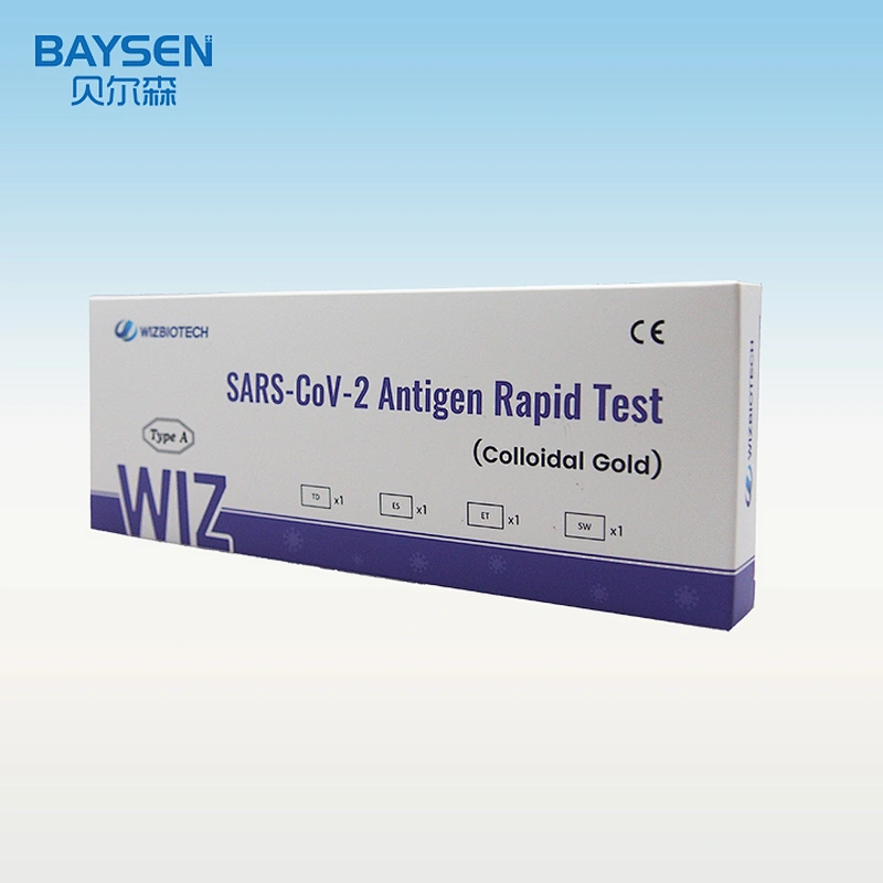 Covid-19 antigen rapid test kit nasal swab home use self test kit