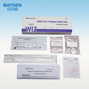 Covid-19 antigen rapid test kit nasal swab home use self test kit