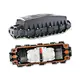 Optical Fiber Joint Horizontal Inline Closure 288 Core 5016H