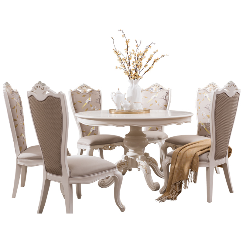 dining table and chairs
