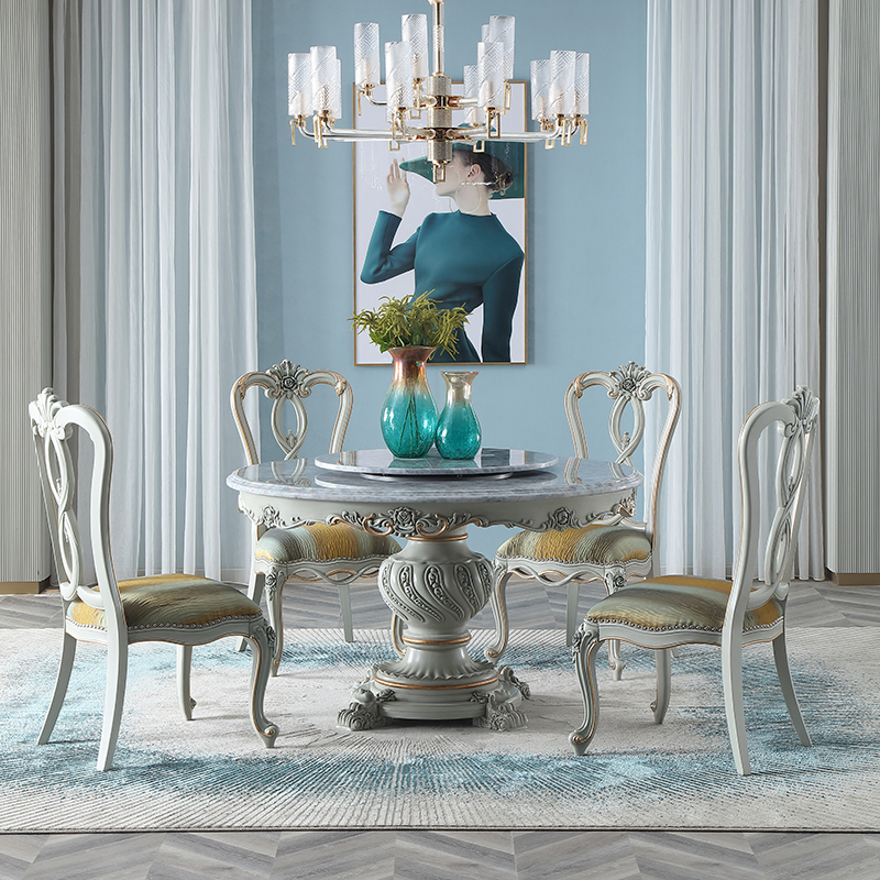 metal and slate dining room table chair