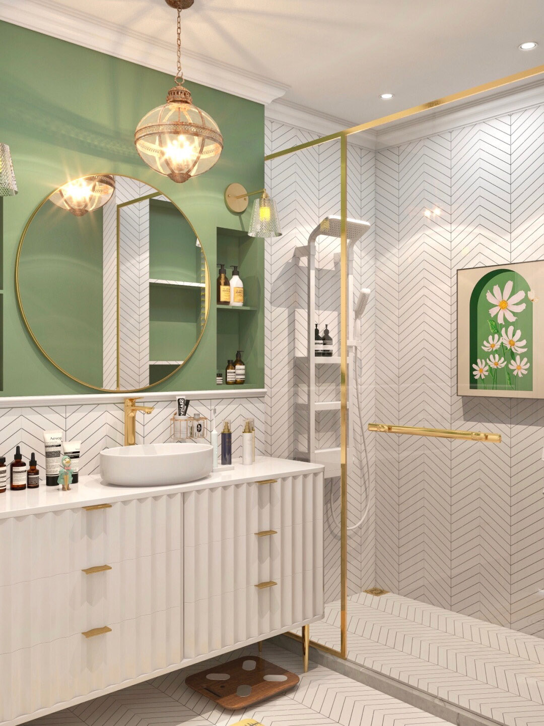 How To Maintain White Bathroom Tiles And Keep Them Stain-Free, image size:1080x1440