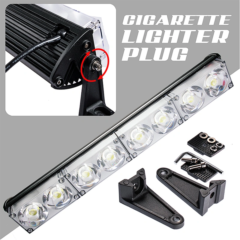 Factory wholesale 40W 80W 160W 240W 3200W Emergency light bar for truck off-road vehicles