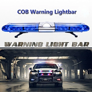 Police emergency signal lights ambulance blue led flashing lightbar with Horn siren