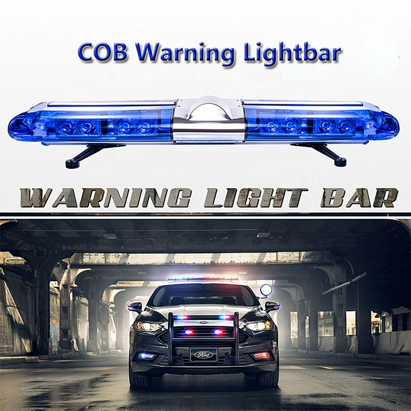 Police emergency signal lights ambulance blue led flashing lightbar with Horn siren