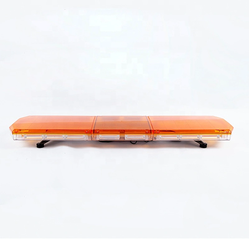 47 inch Amber LED COB Linear Warning Light Bar for Fire Engine, Trucks,Rescue Vehicles