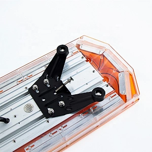 47 inch Amber LED COB Linear Warning Light Bar for Fire Engine, Trucks,Rescue Vehicles