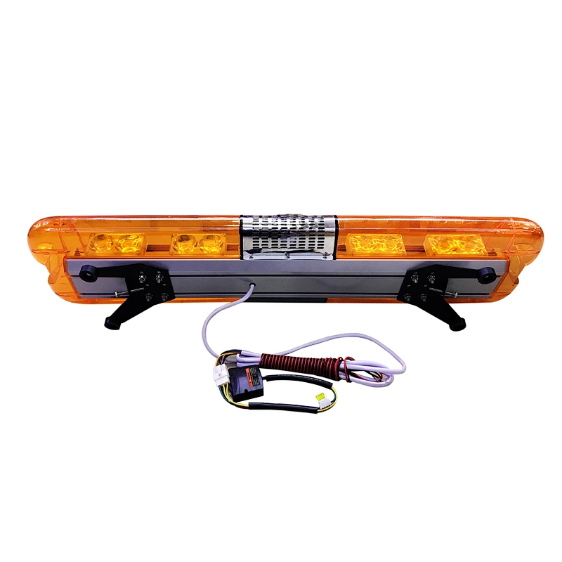 Car roof mounting 120cm strobe amber COB vehicle emergency light bar