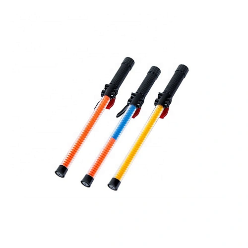 LED Traffic Safety Baton Light  with two flashing modes and whistle function