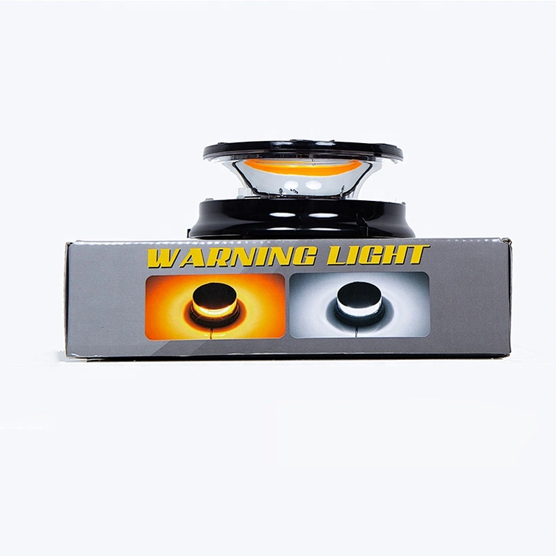 80 Watts High Power COB LED Beacon Light with Magnet Base for Trucks & Police Vehicles.