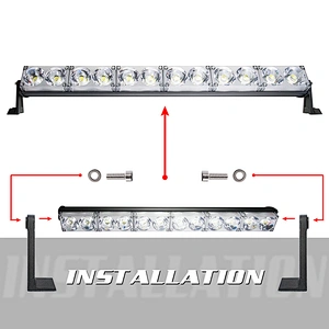820MM 240W Emergency light bar for truck off-road vehicles