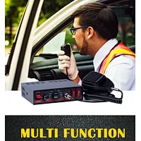 Horn Kit 12v 8 Tones Horns Car Speaker Box Universal Sets Packing Performance Black Color Design