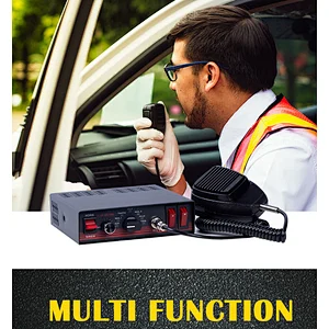 Horn Kit 12v 8 Tones Horns Car Speaker Box Universal Sets Packing Performance Black Color Design