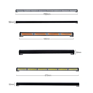 80W White led Strobe Light Bar Traffic Advisor with Lighter Plug Price: