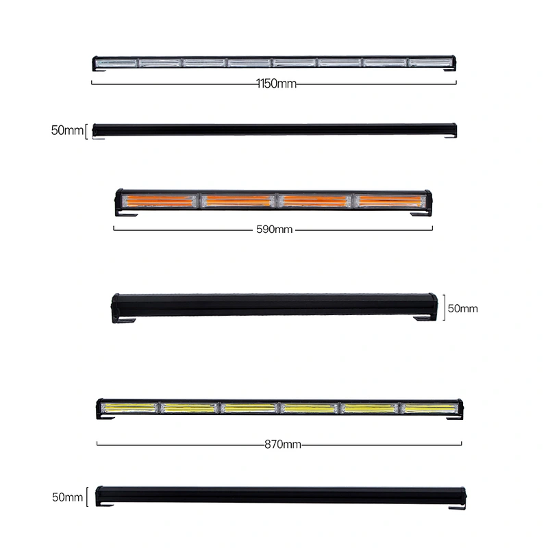 80W White led Strobe Light Bar Traffic Advisor with Lighter Plug Price: