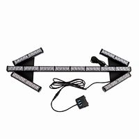 DC12-24V Sprinkler steering arrow light cleaning construction vehicle LED water steering warning indicator light bar