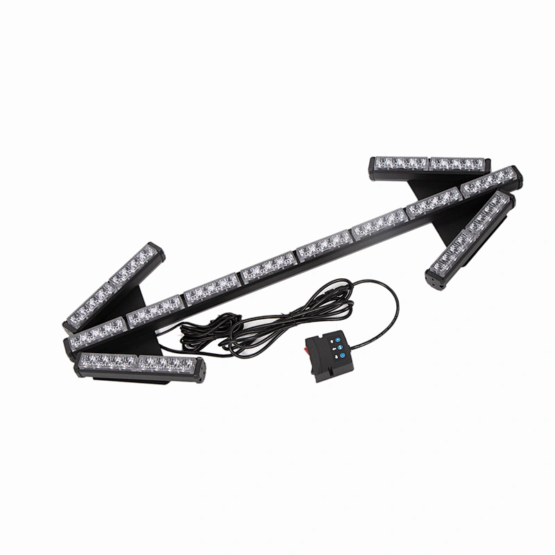 DC12-24V Sprinkler steering arrow light cleaning construction vehicle LED water steering warning indicator light bar
