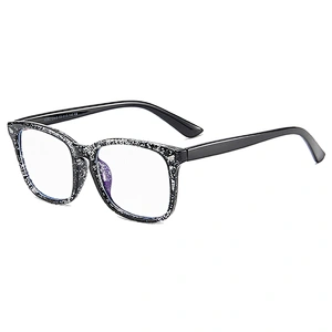 Cheap classic square plastic anti blue light optical frames