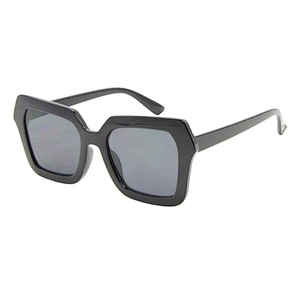 Plastic polarized retro square small framed sunglasses