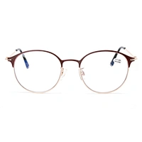 High quality classic oval metal reading glasses women