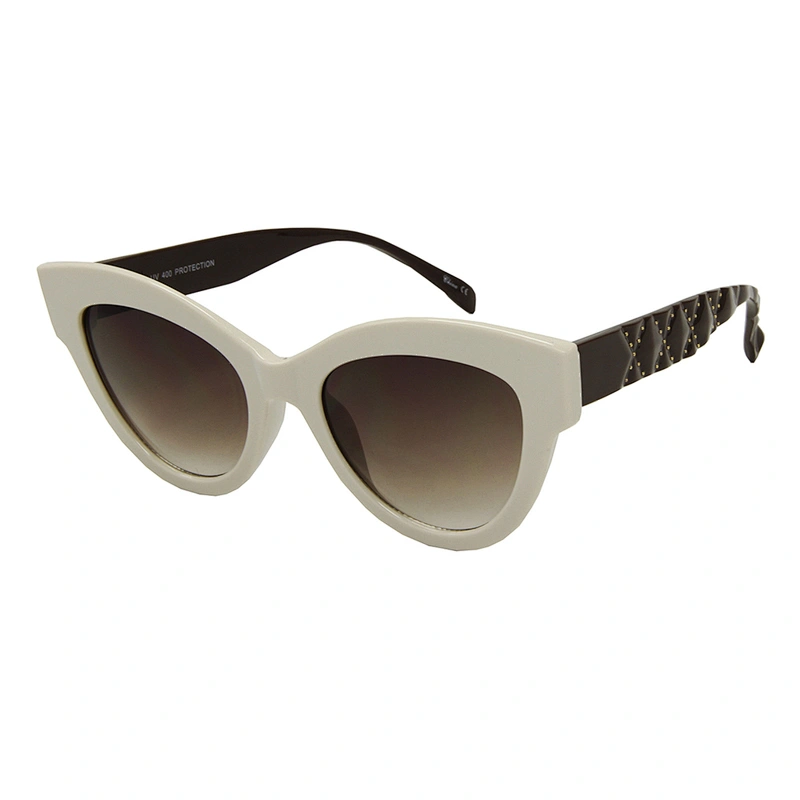 Custom logo polarized retro women sunglasses cat eye
