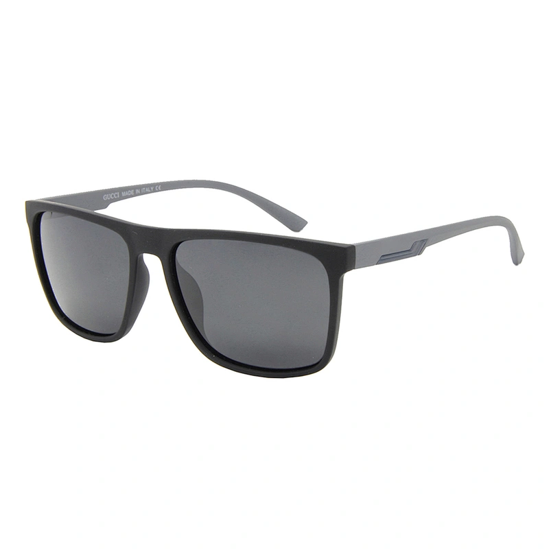 Big frame classic mens square polarized sunglasses