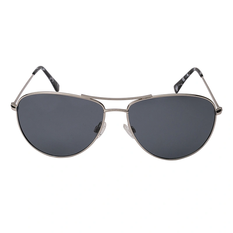 Custom fashion mens metal polarized pilot sunglasses