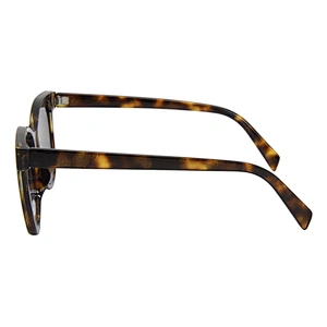 Demi brown eco friendly polarized sunglasses retro
