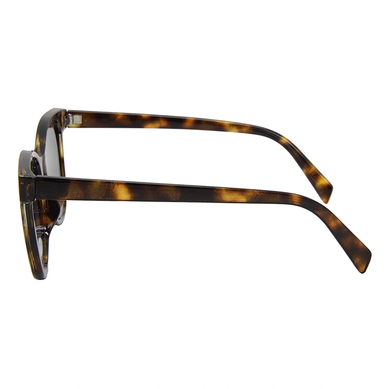 Demi brown eco friendly polarized sunglasses retro