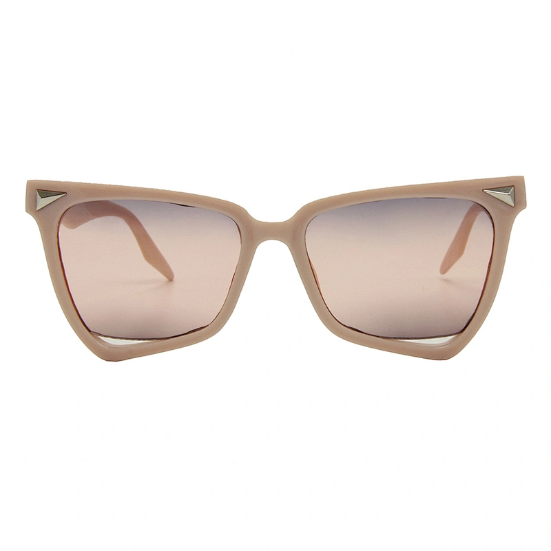 Custom big frame design fashion ladies polarized sun glasses
