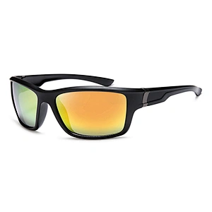 Custom eco friendly plastic mens polarized sports sunglasses