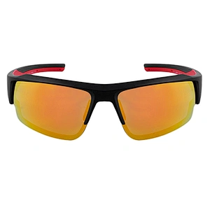 Quality cool fashion mens half frameless sport sunglass