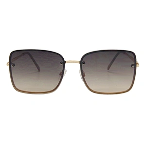 Cheap wholesale women metal polarized square sunglasses