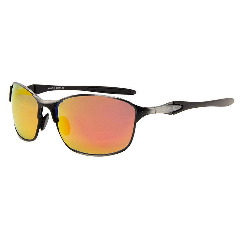 Wholesale black cool men cycling sports polarized sunglasses