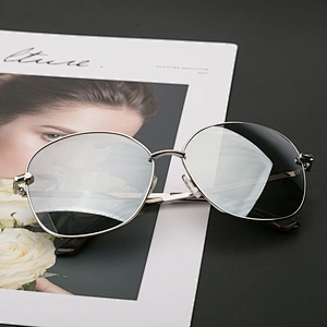 New design polarized metal women fashion sunglasses
