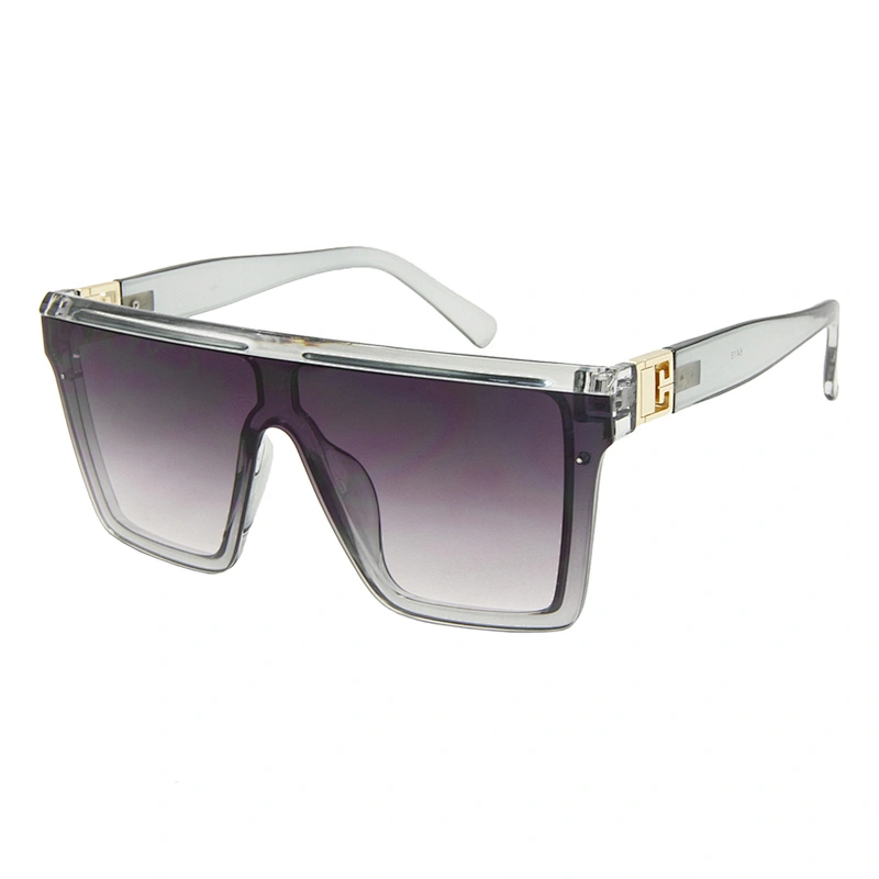 Promotional flat top oversized women fashion sunglasses