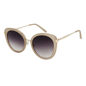 Demi brown fashion polarized cat eye sunglasses women