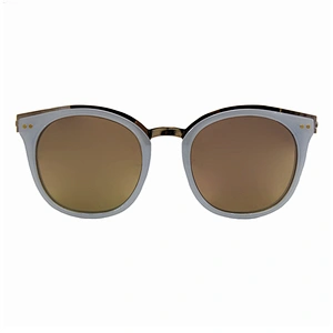 Custom retro round polarized women sunglasses frame