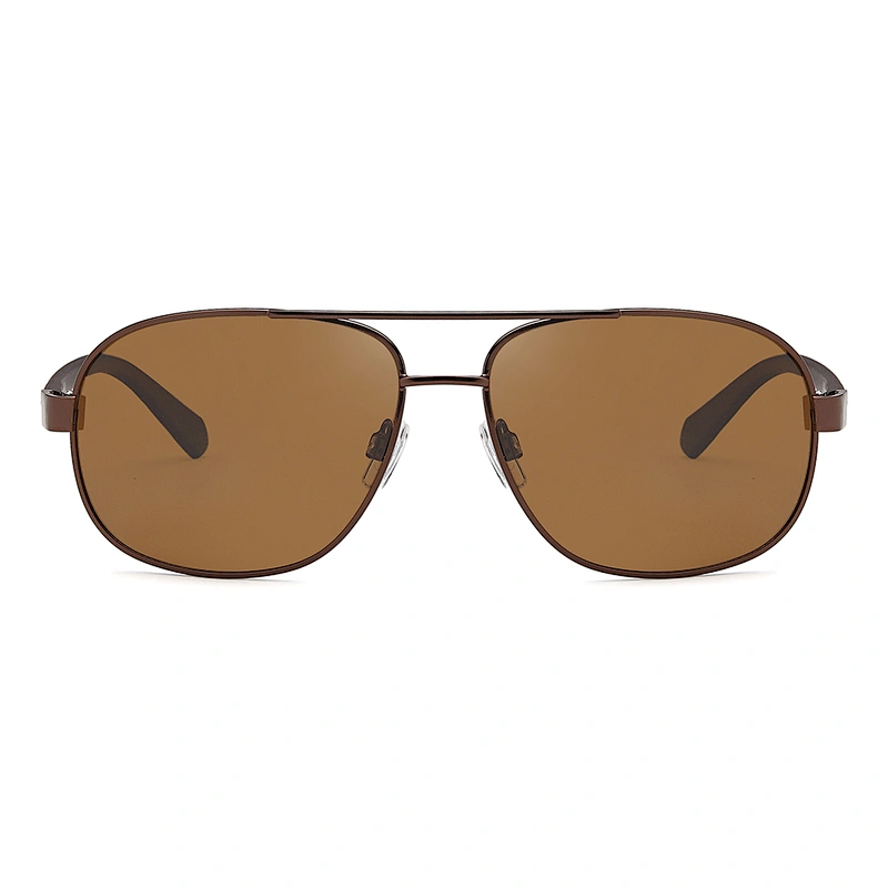 Custom logo metal classic men polarized sunglasses manufacturer