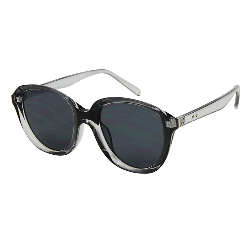 Custom logo plastic square polarized trendy sunglasses women