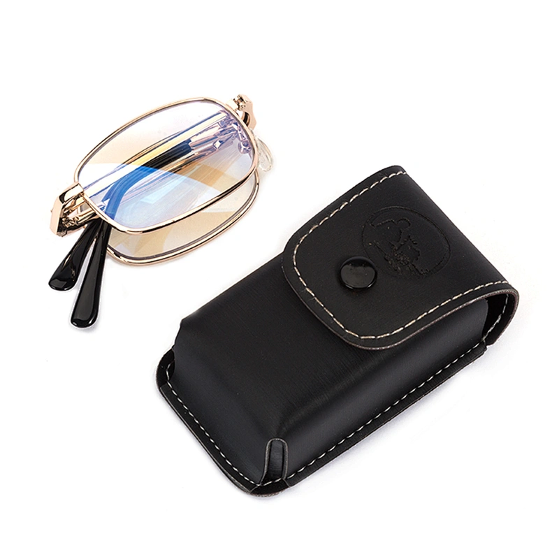Custom portable wallet mini folding reading glasses